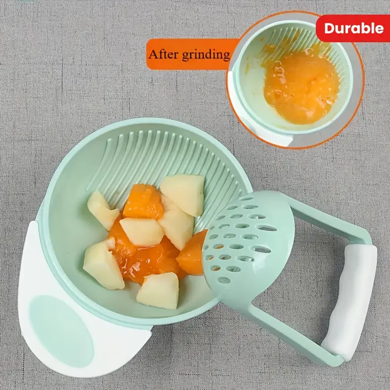 Baby Food Vegetables - 1pc Polypropylene Manual Food Grinder, Fruit