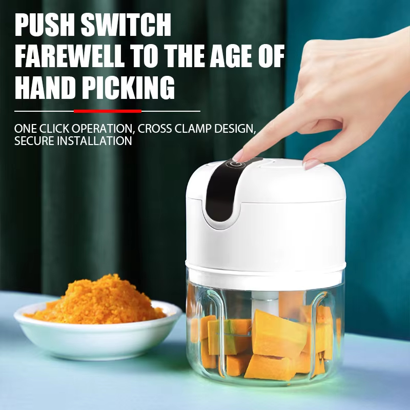 Dry Food Baby - Electric garlic puree machine, electric garlic