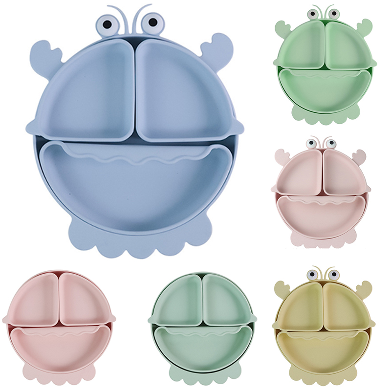 Baby Food Table - Baby Safe Silicone Dining Plate Suction