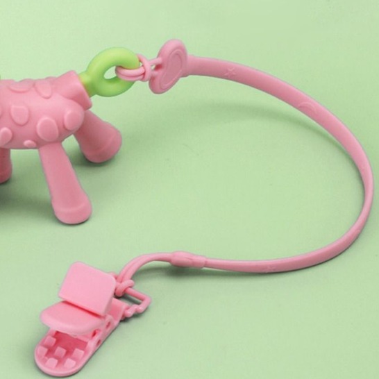 Baby Food Product - Silicone Pacifier Holder Clip BPA Free