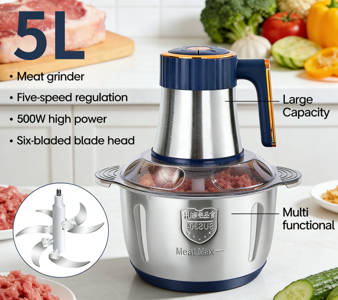 Baby Food Vegetables - High-grade 5L 304 Stainless Steel Electric