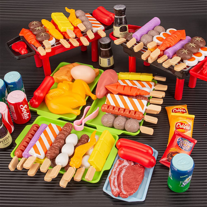 Baby Food Quantity - Baby Dress Up Kitchen Toys BBQ