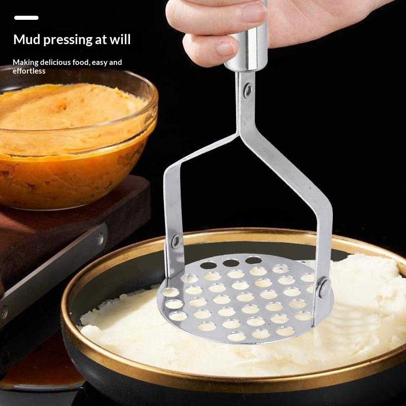 Stainless Steel Potato Masher  - Baby Food Vegetables reseña y precio