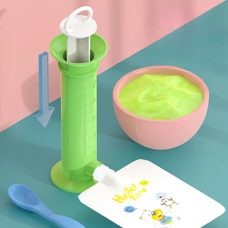 Baby Fruit Puree Filling Dispe - Baby Food Pouches 1 Year Old reseña y precio