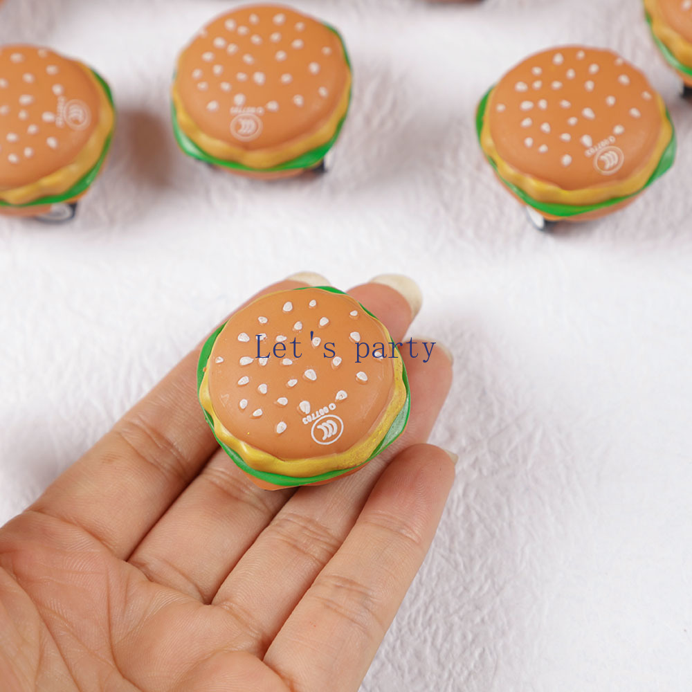 15Pcs Mini Cute 3D Burger Pull - Baby Food Product reseña y precio