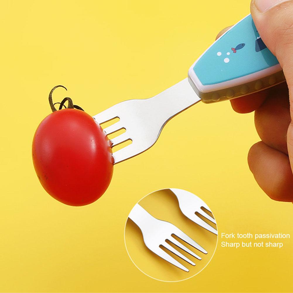 2pcs Cute Tableware Food Train - Baby Food Knife Set reseña y precio