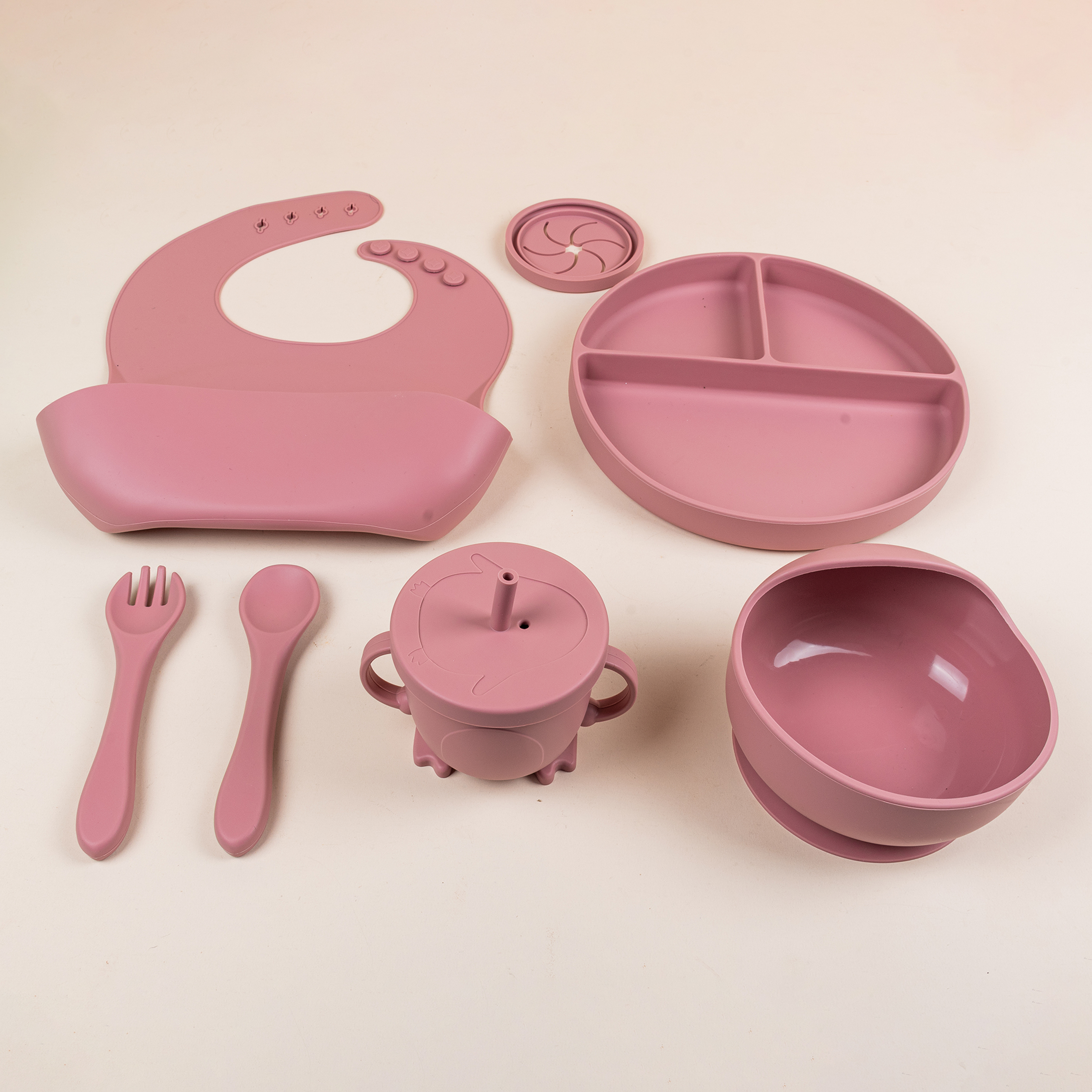 Children's Silicone Tableware  - Baby Food Knife Set reseña y precio