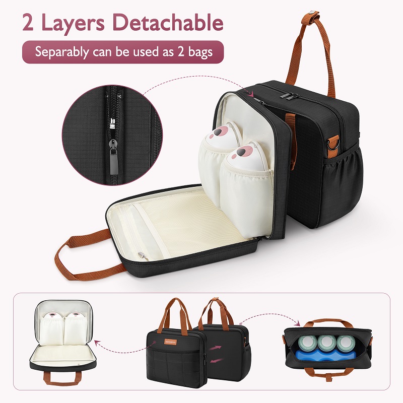 Detachable Breast Pump Bag wit - Baby Food For Travelling reseña y precio