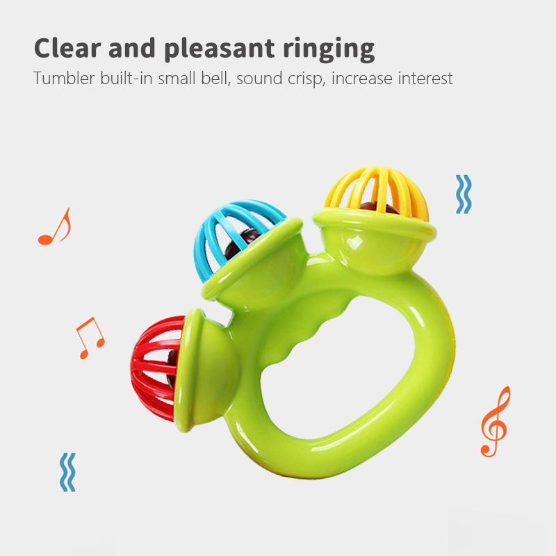 1-4PCS Baby Hand Rattle Ball T - Baby Food Quantity reseña y precio