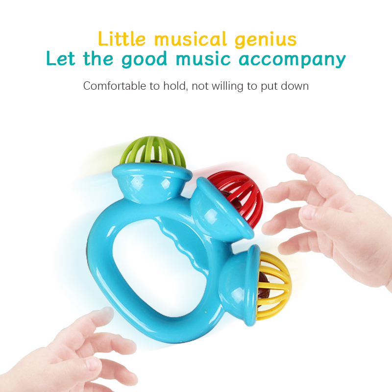 1-4PCS Baby Hand Rattle Ball T - Baby Food Quantity reseña y precio