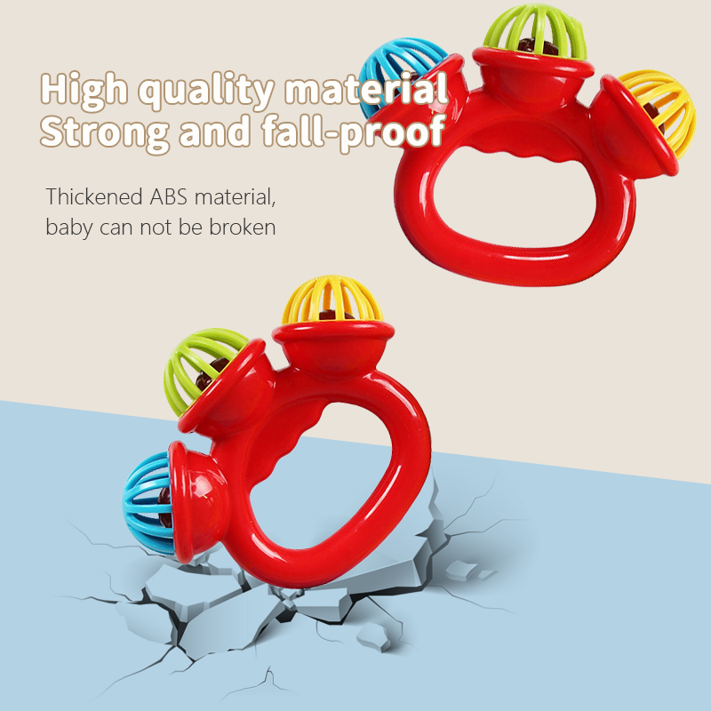 1-4PCS Baby Hand Rattle Ball T - Baby Food Quantity reseña y precio
