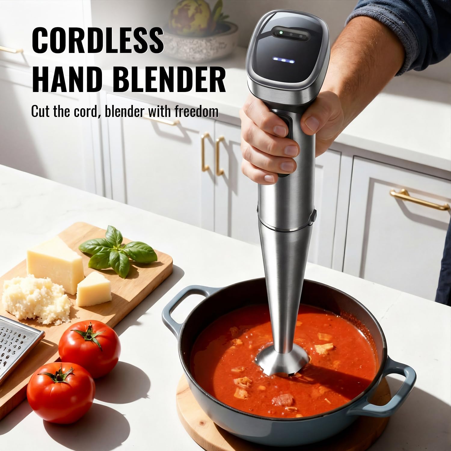 Cordless Immersion Blender, Re - Baby Food Product reseña y precio