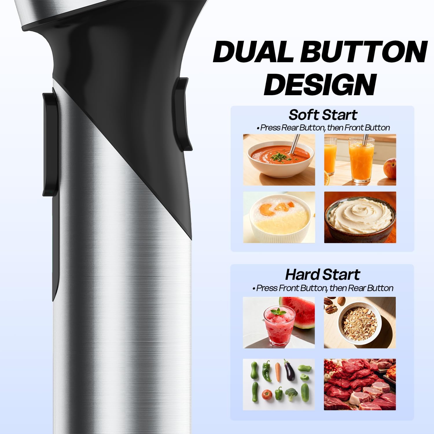 Cordless Immersion Blender, Re - Baby Food Product reseña y precio