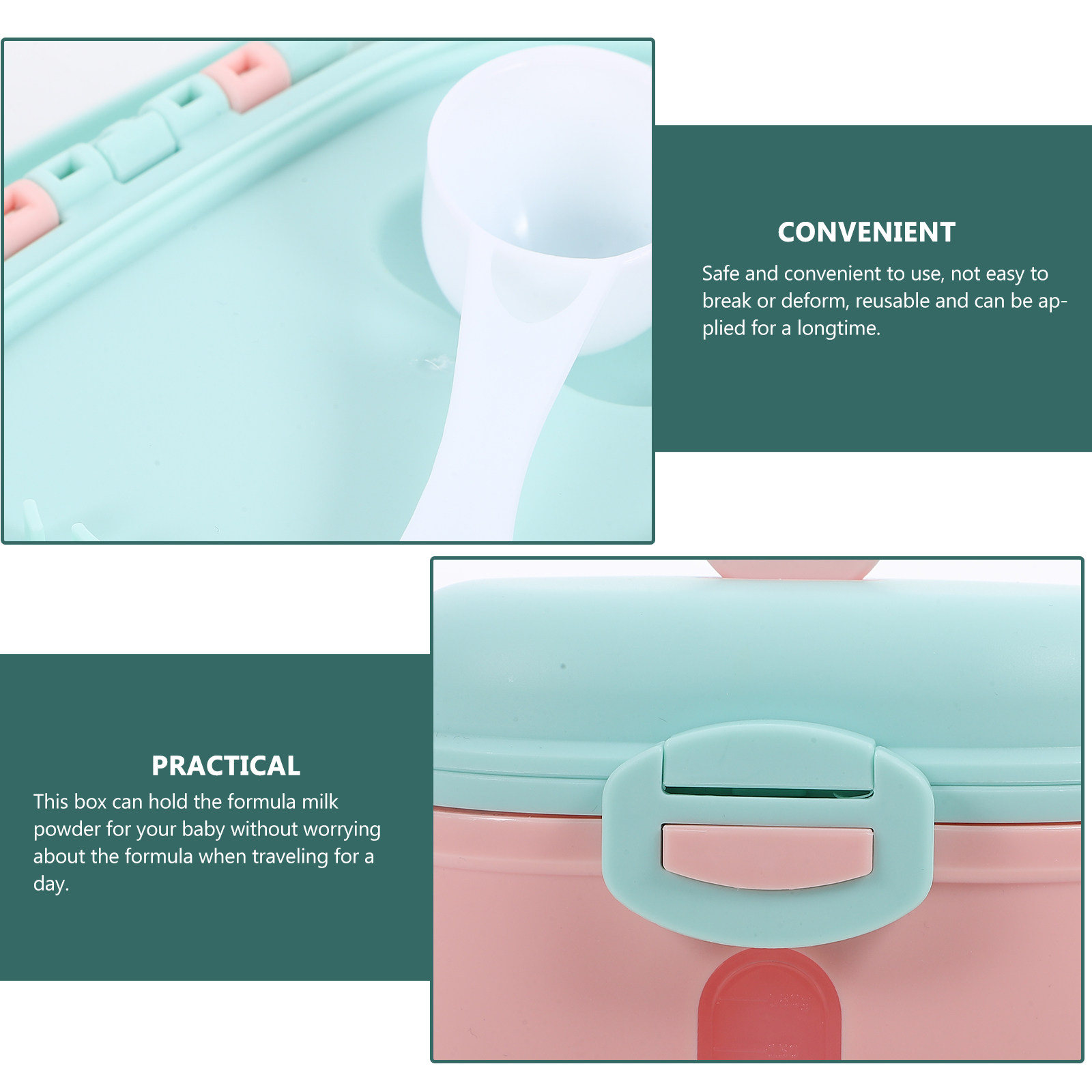 Portable Infant Formula Dispen - Baby Food For Travelling reseña y precio