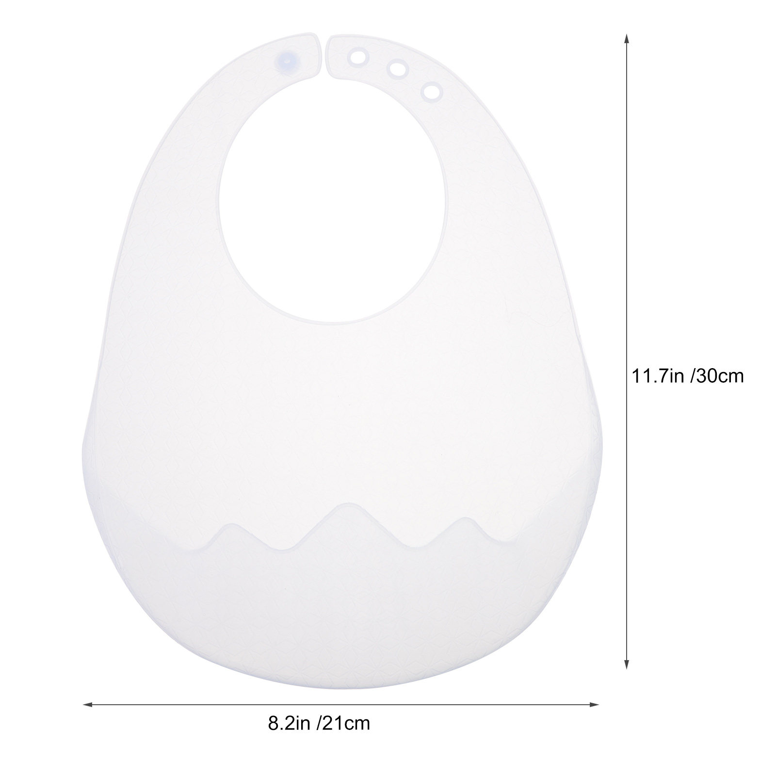 Adjustable Silicone Baby Bib T - Dry Food Baby reseña y precio
