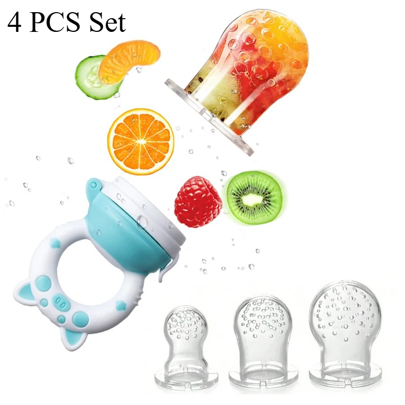 4pcs/set Silicone Fruit & Vege - Baby Food Vegetables reseña y precio