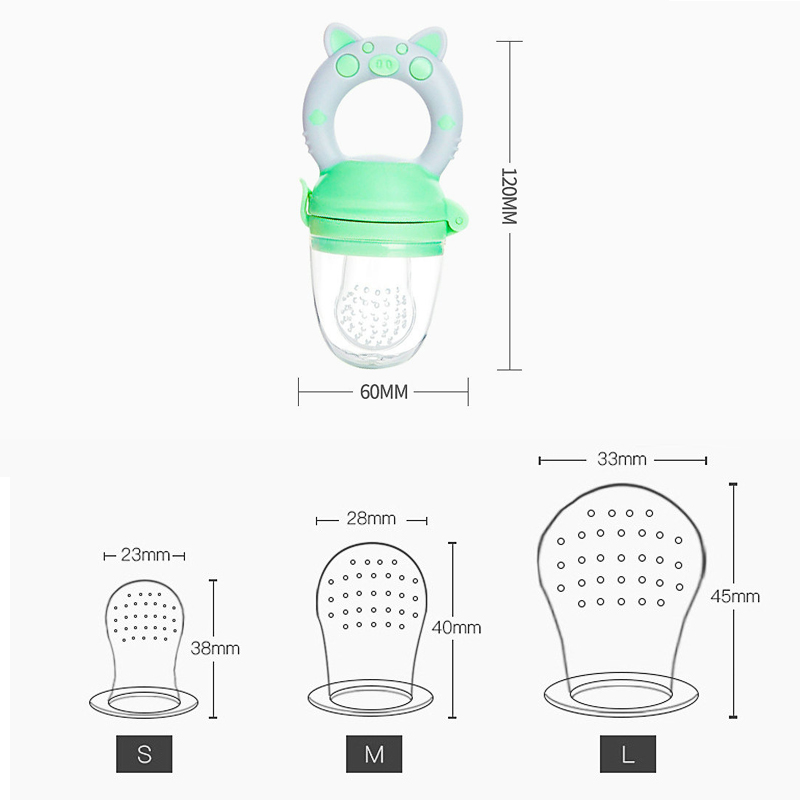 4pcs/set Silicone Fruit & Vege - Baby Food Vegetables reseña y precio