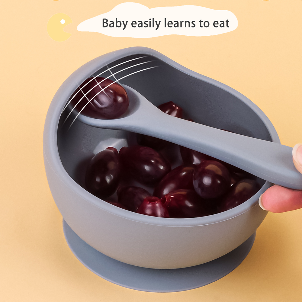2PC Silicone Sucker Bowl Feedi - Baby Food Quantity reseña y precio