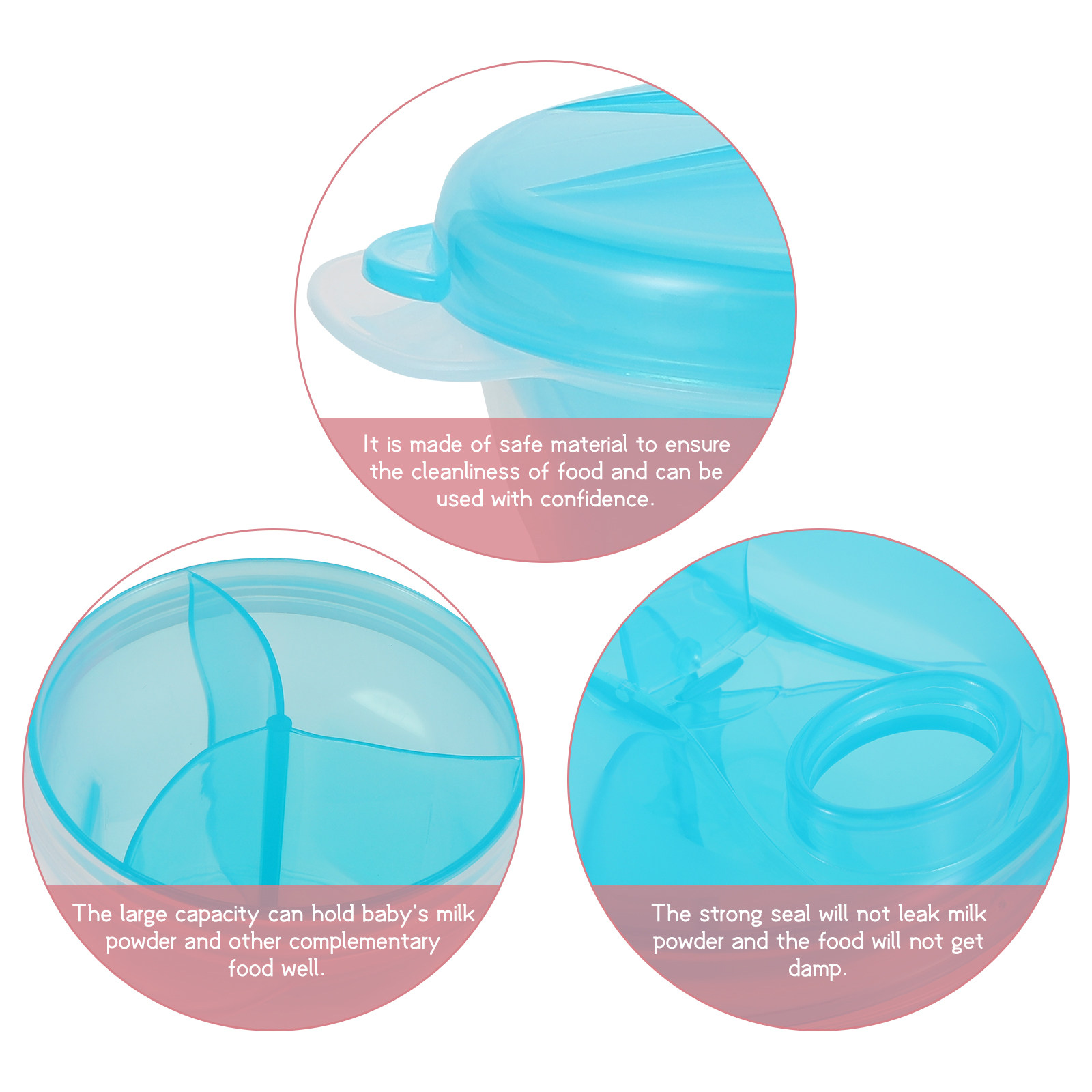 4Pcs Portable Baby Food Storag - Baby Food For Travelling reseña y precio