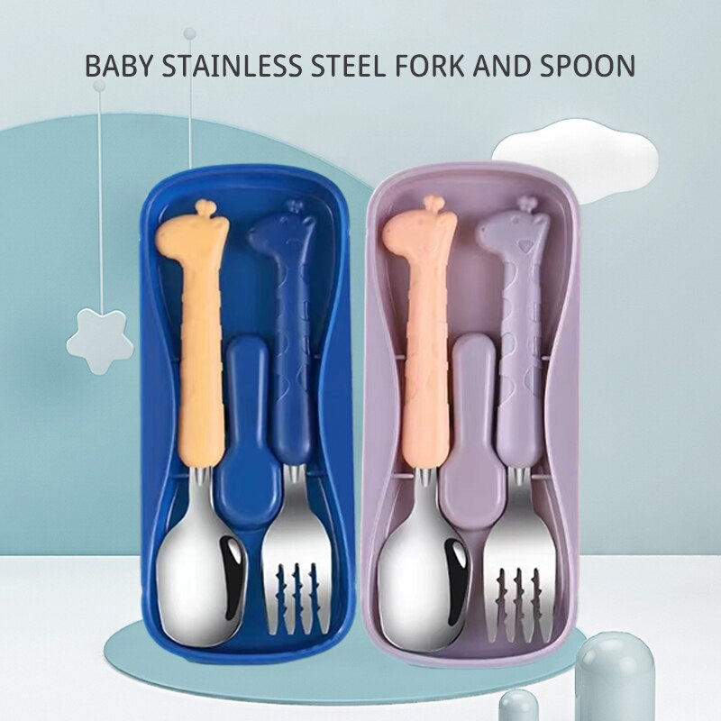 2-Piece Children's Tableware S - Baby Food Knife Set reseña y precio