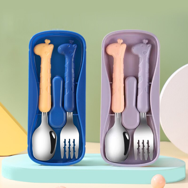 2-Piece Children's Tableware S - Baby Food Knife Set reseña y precio
