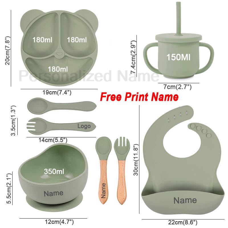 Feeding Set Silicone For Baby  - Baby Food Table reseña y precio