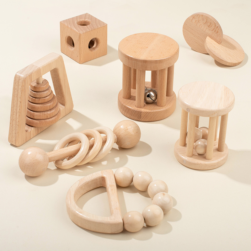 Montessori Wooden Toys Colorfu - Dry Food Baby reseña y precio
