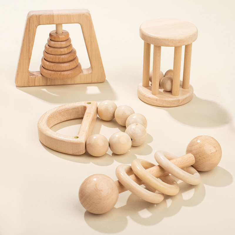 Montessori Wooden Toys Colorfu - Dry Food Baby reseña y precio