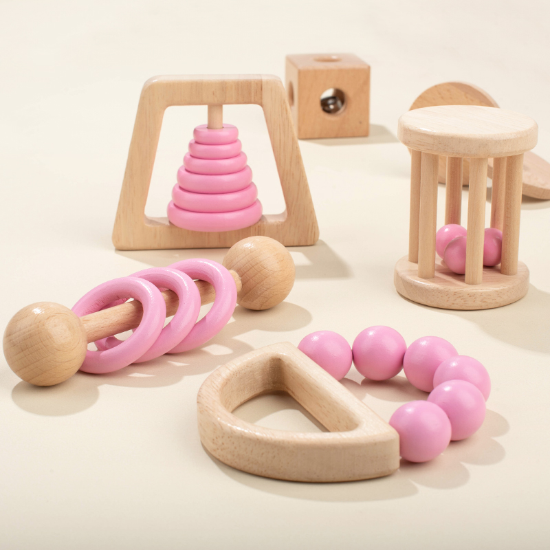 Montessori Wooden Toys Colorfu - Dry Food Baby reseña y precio