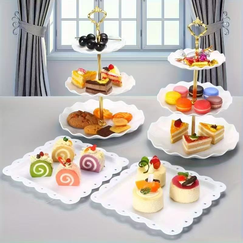 1/3/4/5PCS Decorative Food Tra - Baby Food Quantity reseña y precio