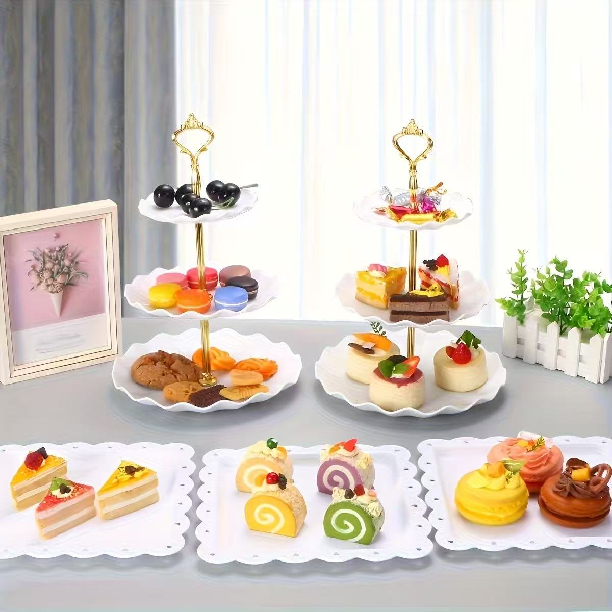 1/3/4/5PCS Decorative Food Tra - Baby Food Quantity reseña y precio