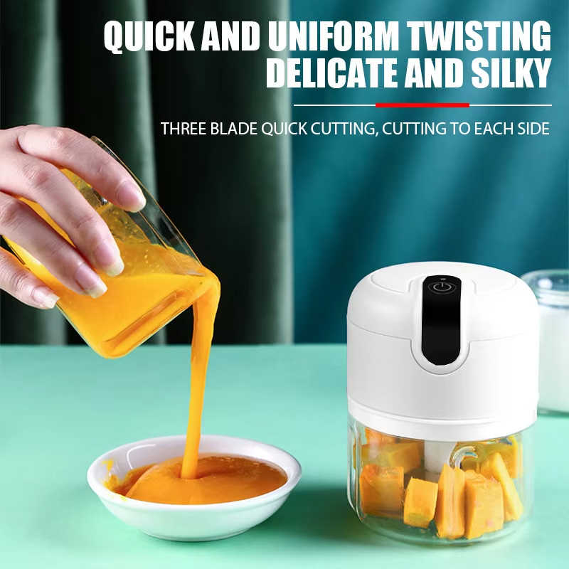 Electric garlic puree machine, - Dry Food Baby reseña y precio