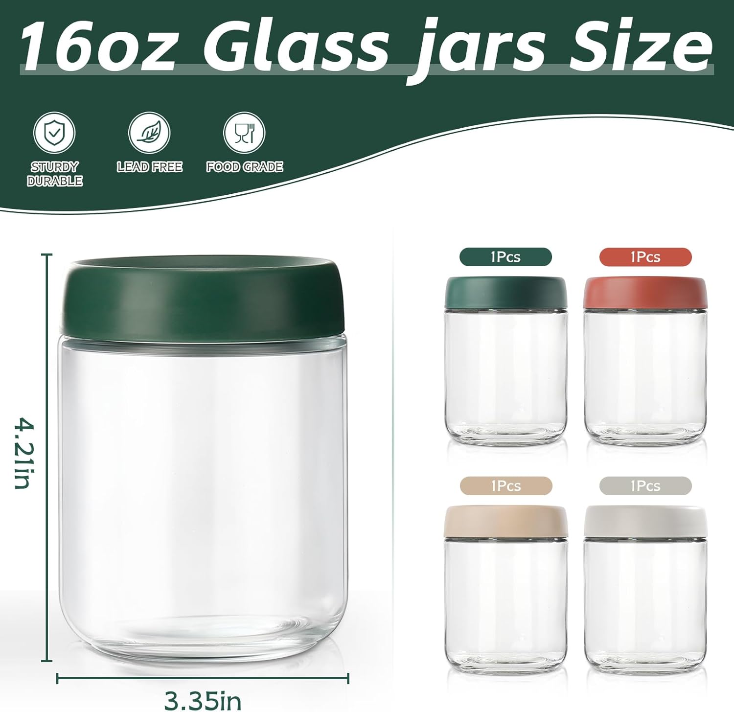 Glass Overnight Oats Container - Baby Food Product reseña y precio