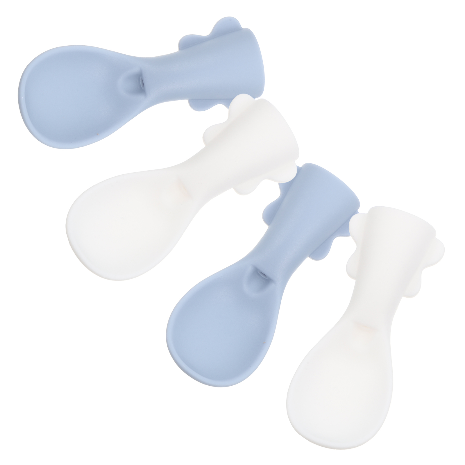 4 Pcs Baby Bag Spoon Set Spoon - Baby Food Pouches 1 Year Old reseña y precio