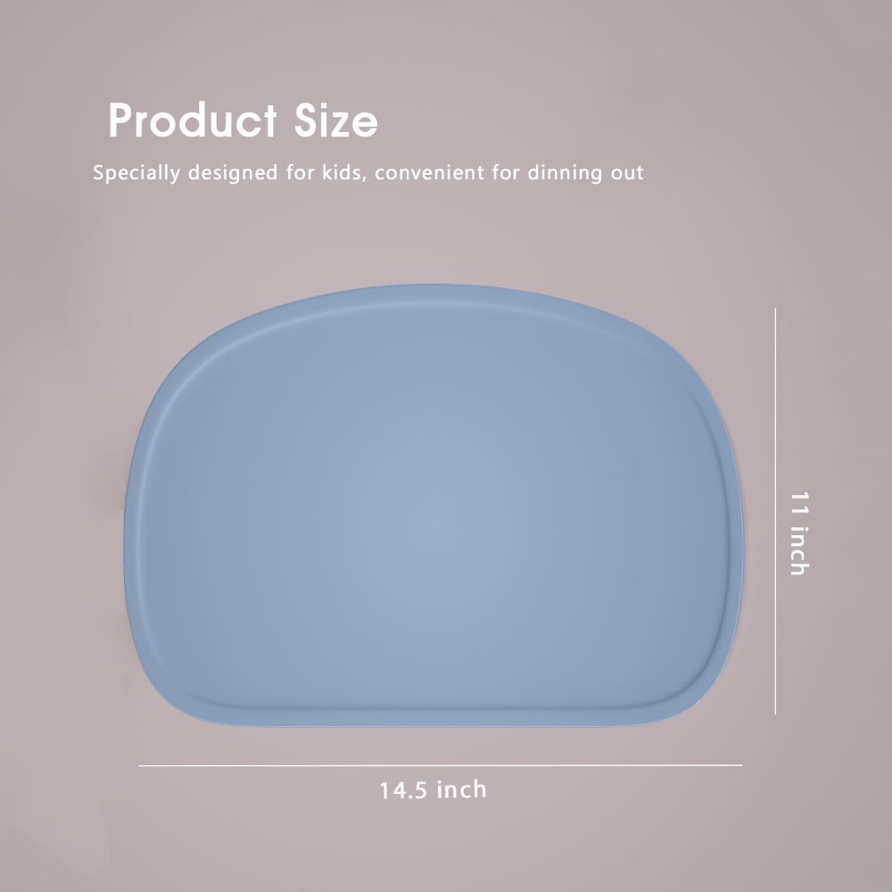 Set of 3 Silicone Placemats wi - Baby Food Table reseña y precio