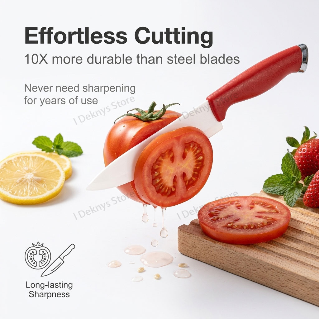 Kitchen Ceramic Knife Set 4' 5 - Baby Food Knife Set reseña y precio