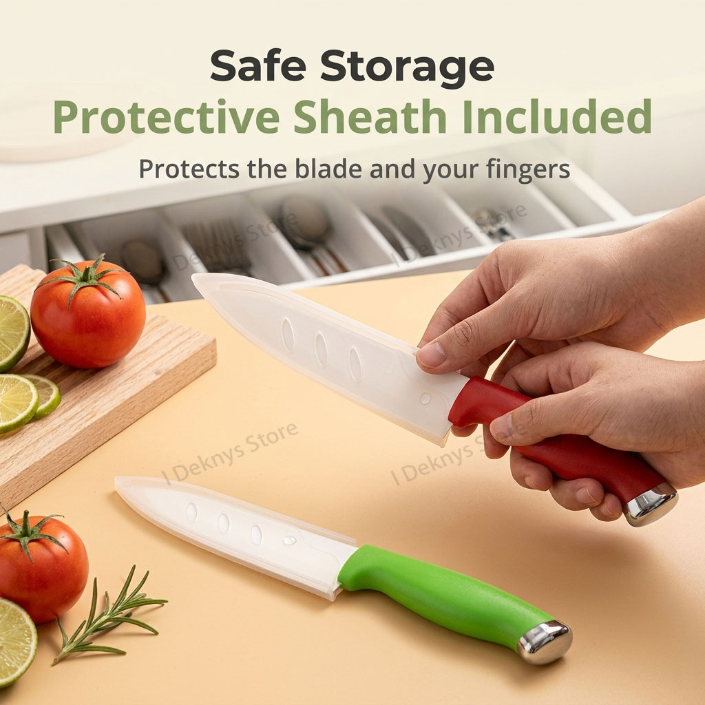 Kitchen Ceramic Knife Set 4' 5 - Baby Food Knife Set reseña y precio