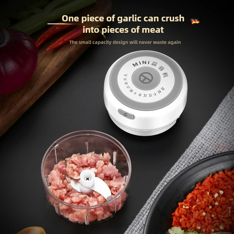 Electric Mini Garlic Chopper 1 - Baby Food Vegetables reseña y precio
