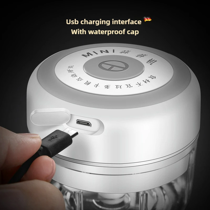 Electric Mini Garlic Chopper 1 - Baby Food Vegetables reseña y precio