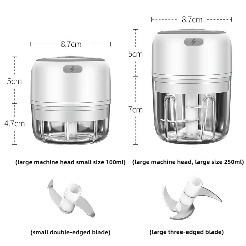 Electric Mini Garlic Chopper 1 - Baby Food Vegetables reseña y precio