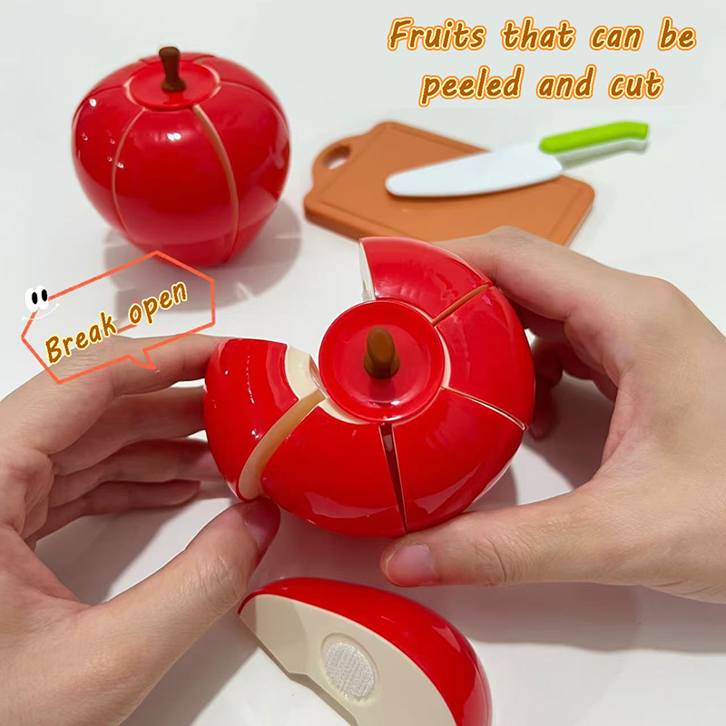 Kid Cutting Fruit Kitchen Toy  - Baby Food Quantity reseña y precio