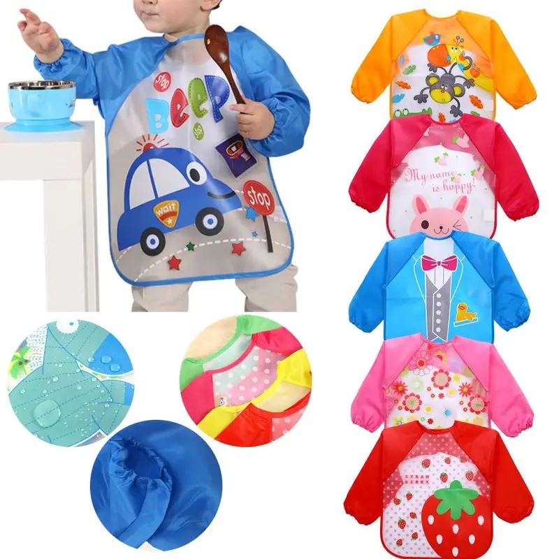 Waterproof EVA Full Sleeve Bab - Baby Food Quantity reseña y precio