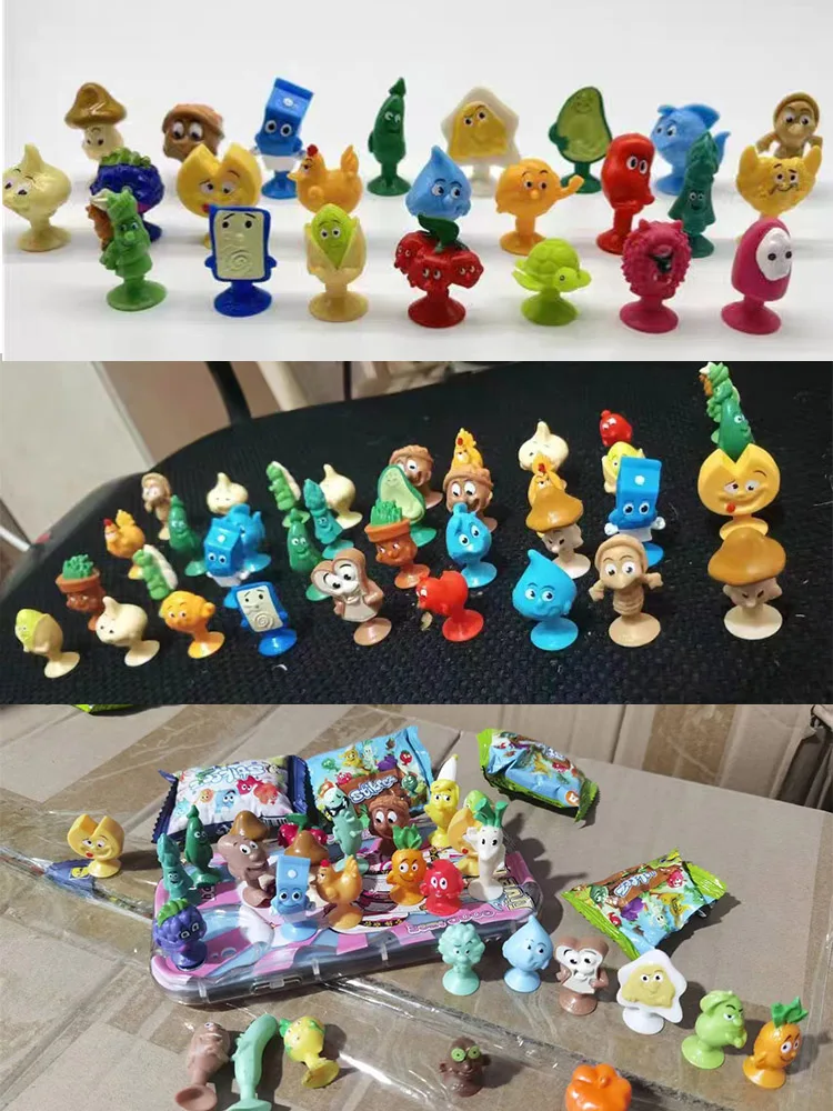 Cute Coles Stikeez Lidl Figure - Baby Food Vegetables reseña y precio