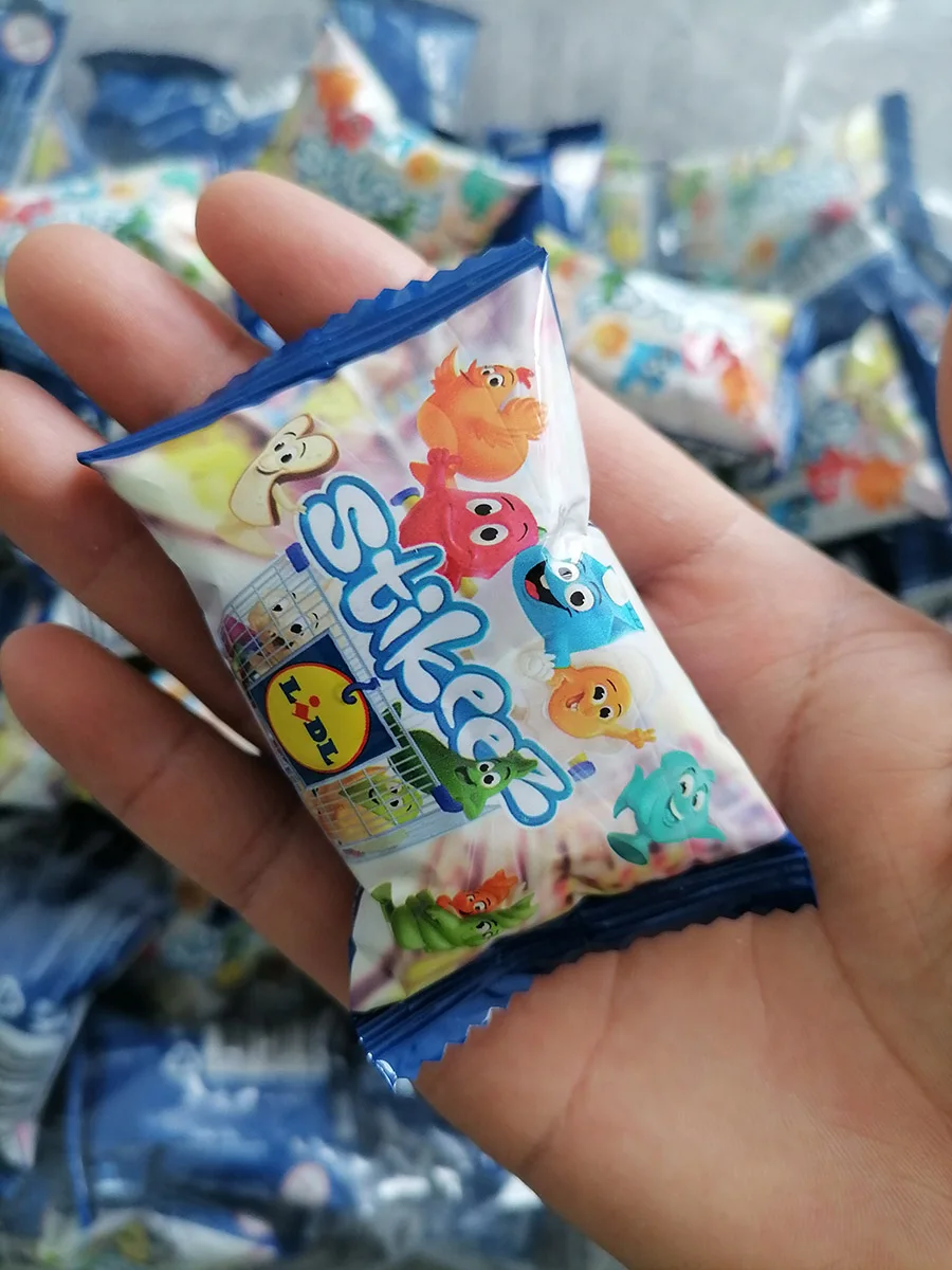 Cute Coles Stikeez Lidl Figure - Baby Food Vegetables reseña y precio