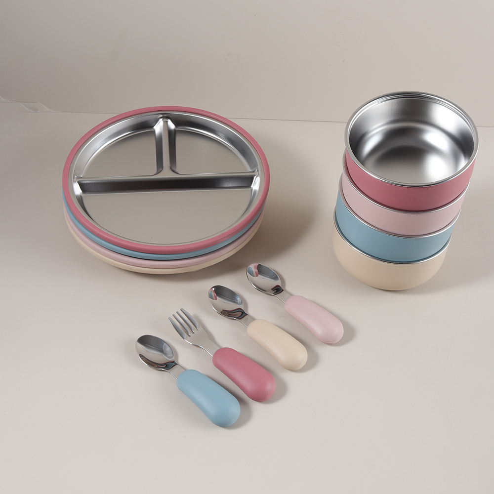 4pcs/set silicone suction bowl - Baby Food Table reseña y precio
