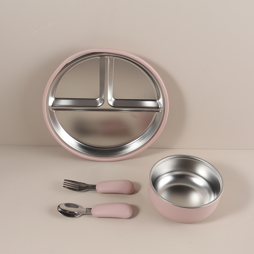 4pcs/set silicone suction bowl - Baby Food Table reseña y precio