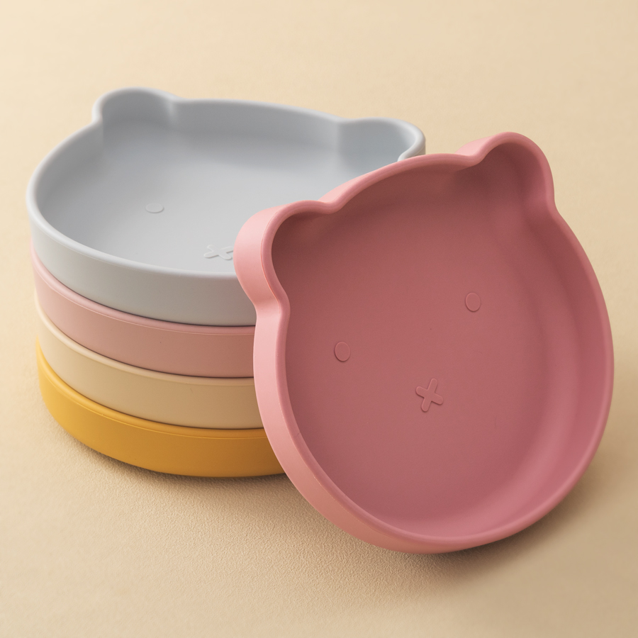 1PC Silicone Baby Dishes Sucti - Baby Food Quantity reseña y precio