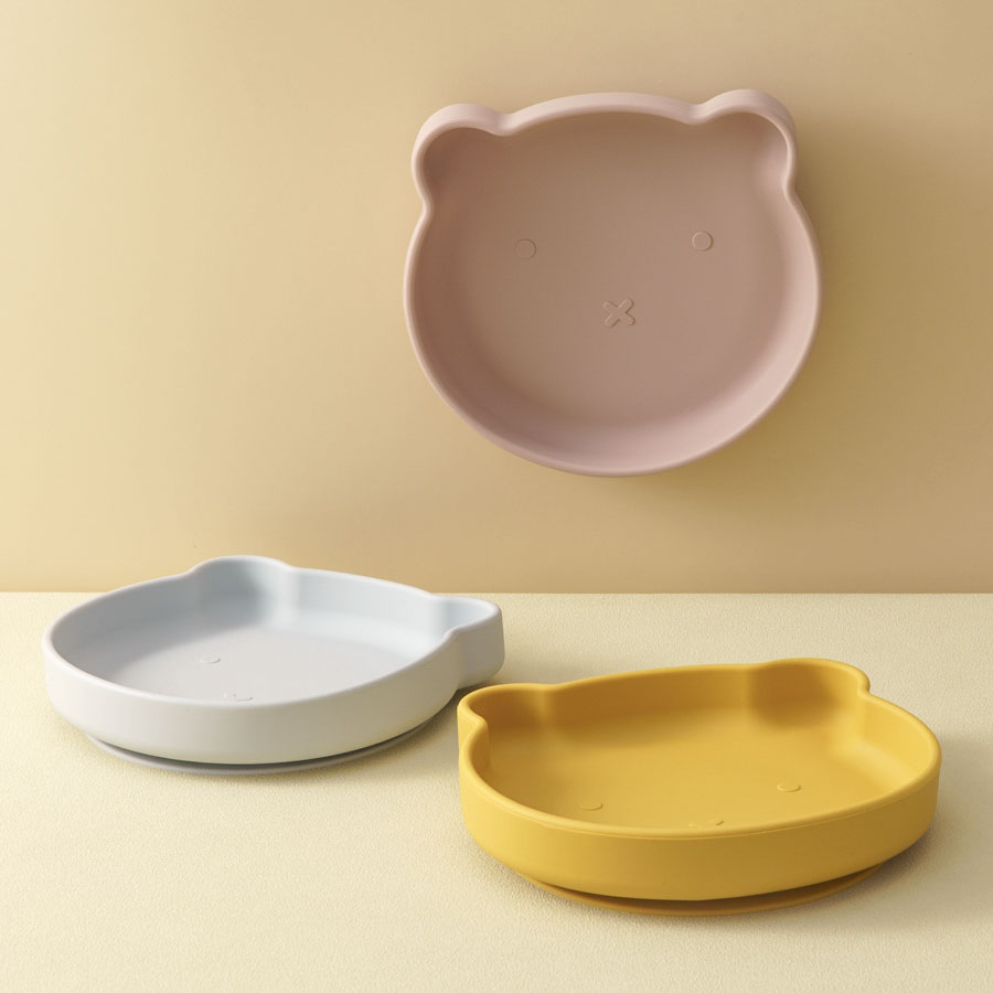 1PC Silicone Baby Dishes Sucti - Baby Food Quantity reseña y precio