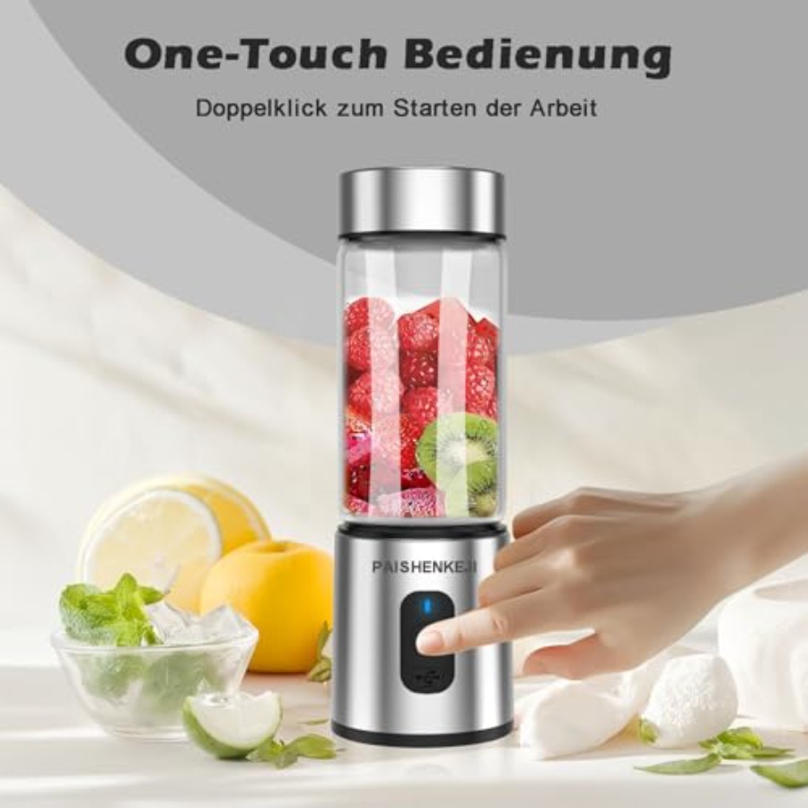 Glass Portable Blender Smoothi - Baby Food For Travelling reseña y precio