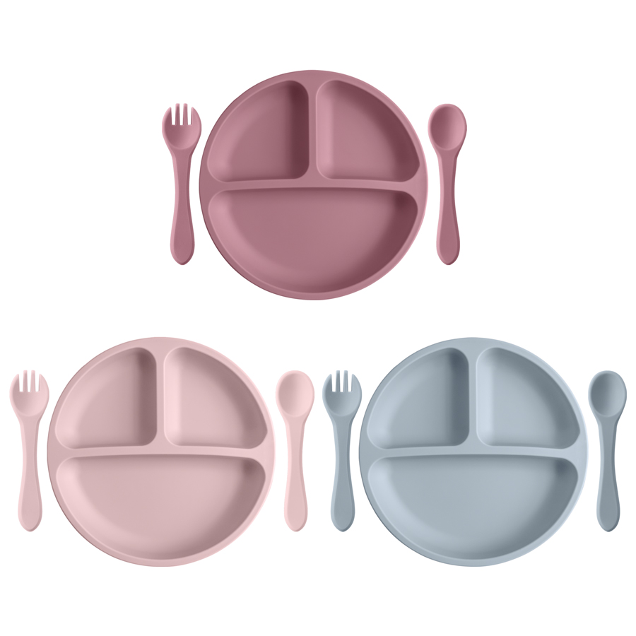 3PCS Children's Tableware Set  - Baby Food Quantity reseña y precio